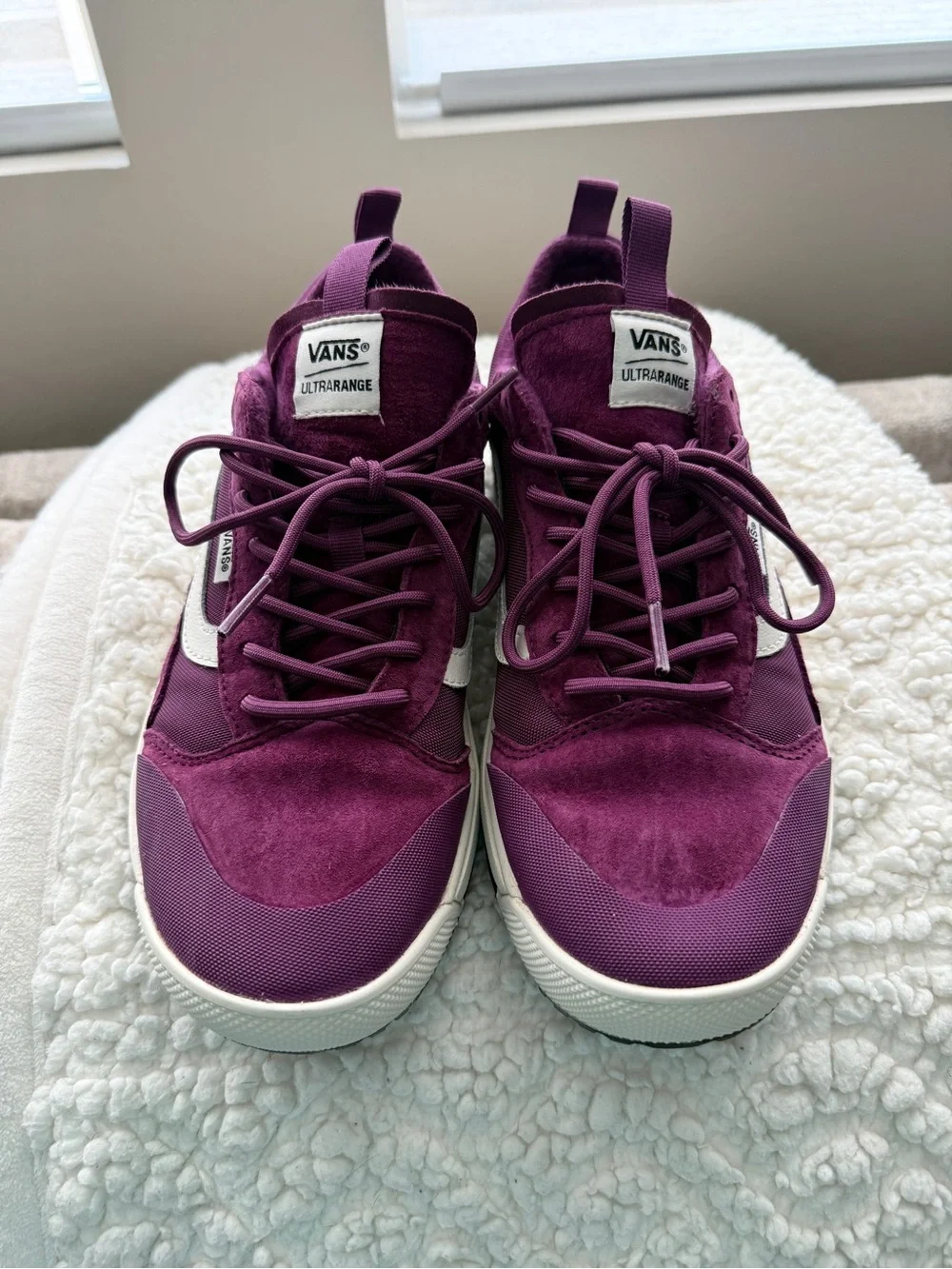 Vans Ultrarange Cold Weather Ultra Cushion Shoes Purple Men's 9.5